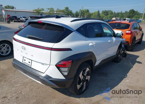 2024 Hyundai Kona Limited из США, поврежденный, VIN KM8HECA34RU165341